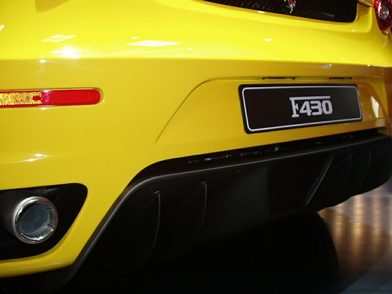 Ferrari F430 on the Pininfarina stand at the 2004 Paris International Motor Show