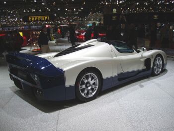 The Maserati MC12, seen here at the occasion of its World Premiere at the Geneva Salon back in March, is the Trident marque's latest exciting sportscar & it is now set to stun the crowds down under at the Australian International Motor Show this October