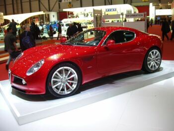 Alfa Romeo 8c Competizione at the 2004 Geneva Motor Show