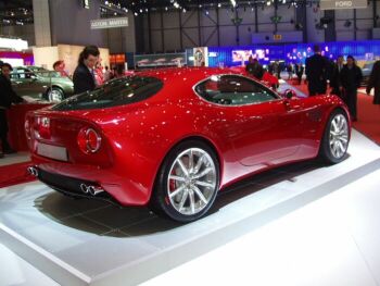 Alfa Romeo 8c Competizione at the 2004 Geneva Motor Show