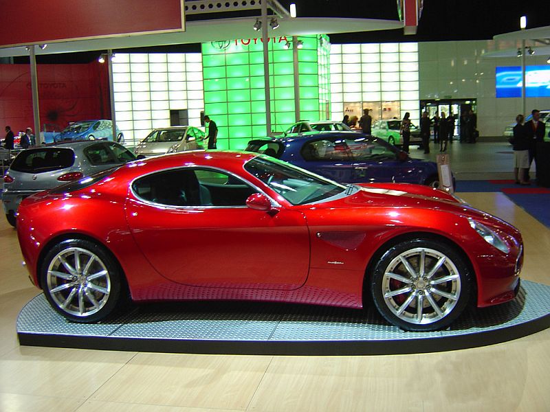 Alfa Romeo at the 2004 Australian International Motor Show in Sydney