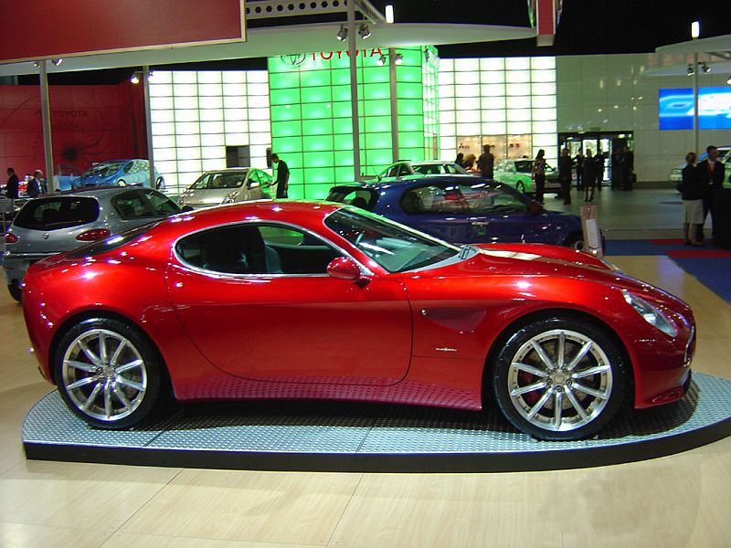 Alfa Romeo at the 2004 Australian International Motor Show in Sydney