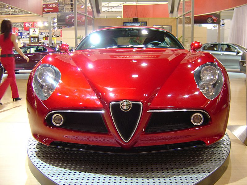 Alfa Romeo at the 2004 Australian International Motor Show in Sydney