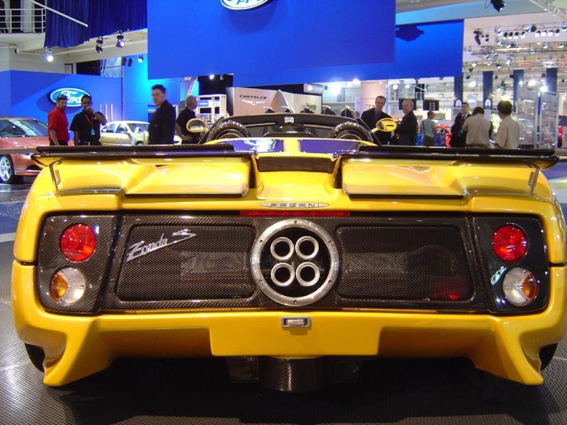 Pagani Zonda Roadster at the 2004 Australian International Motor Show in Sydney