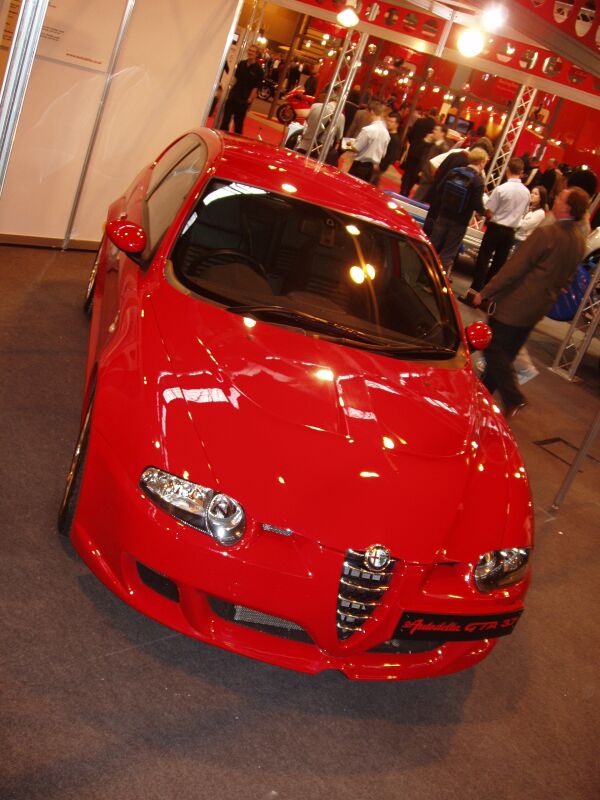 Autodelta Alfa Romeo 147 GTA at the 2004 Autosport International in Birmingham