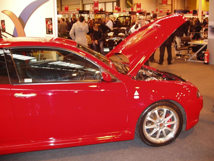 Autodelta Alfa Romeo 147 GTA at the 2004 Autosport International in Birmingham