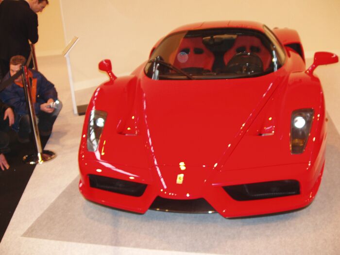 Ferrari Enzo in the 'Galleria Ferrari' at 2004 Autosport International