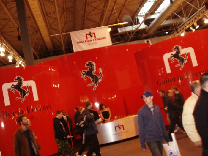 'Galleria Ferrari' at 2004 Autosport International