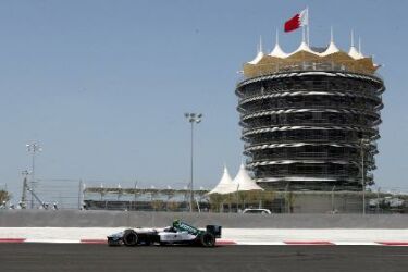 Minardi in Bahrain