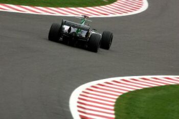 Minardi at the weekend's Belgian Grand Prix