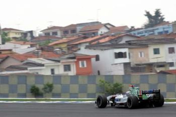 Minardi at the 2004 Brazilian Grand Prix