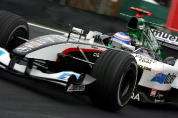 Minardi at the 2004 Brazilian Grand Prix