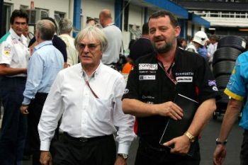 Minardi at the 2004 Brazilian Grand Prix