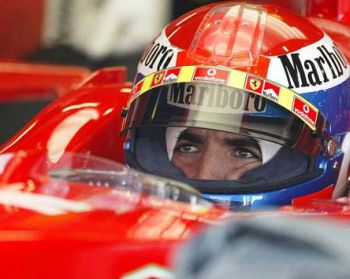 Badoer and Gené were straight into action on the opening day of a five day test at Barcelona yesterday, the latter making his very swift debut at the wheel of a Ferrari