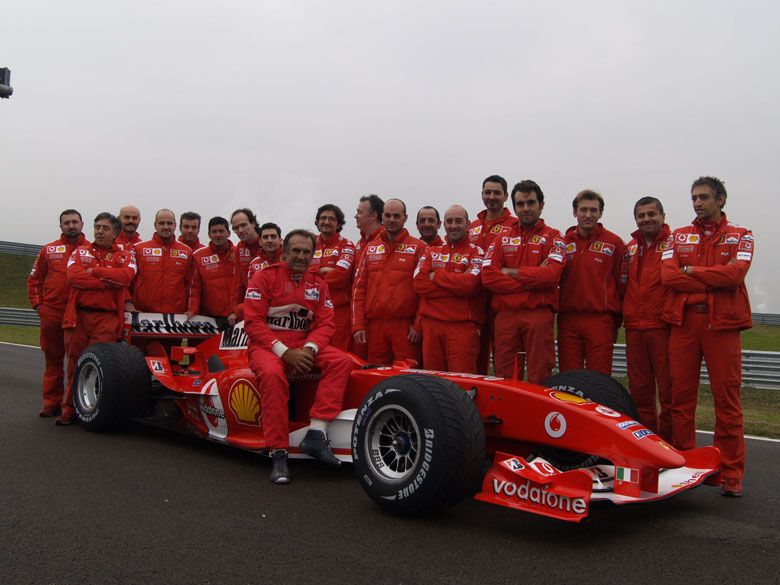 There was a surprise test driver yesterday at Ferrari's private Fiorano track.