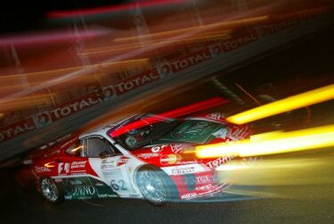GPC Giesse Squadra Corse Ferrari 360 GTC during last night's FIA GT qualifying at Spa