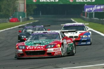 GPC Squadra Corse Ferrari 575 GTC at the Spa 24 Hours earlier this month