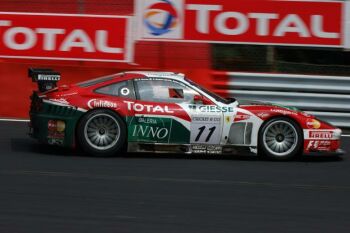 GPC Squadra Corse Ferrari 575 GTC at the Spa 24 Hours earlier this month