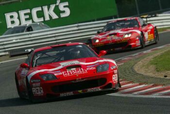 BMS Scuderia Italia Ferrari 575 GTC at the Spa 24 Hours earlier this month