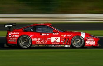 BMS Scuderia Italia Ferrari 575 GTC at the Spa 24 Hours earlier this month