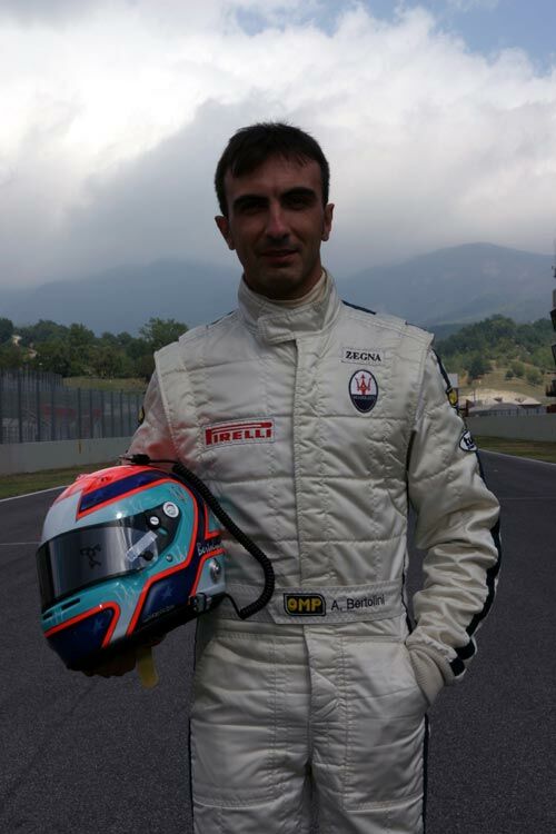 Andrea Bertolini will drive the Maserati MC12 at Imola next weekend