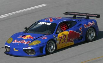 BE Racing Ferrari 360 GT at the 2004 Daytona 24 Hours pre-race test session