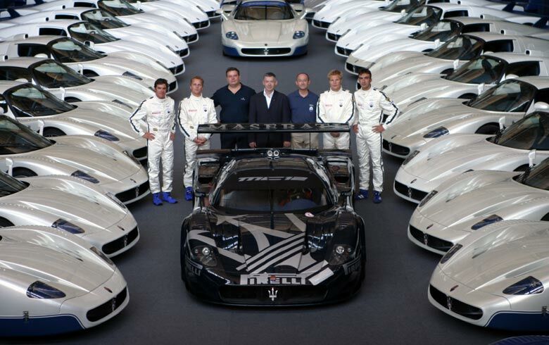 Maserati has presented to FIA (Federation Internationale Automobile) the 25 MC12 road version, ready to be delivered to customers, alongside three racing models: the one unveiled the last March at the Geneva Show and the couple that will make the debut in Imola for AF Corse