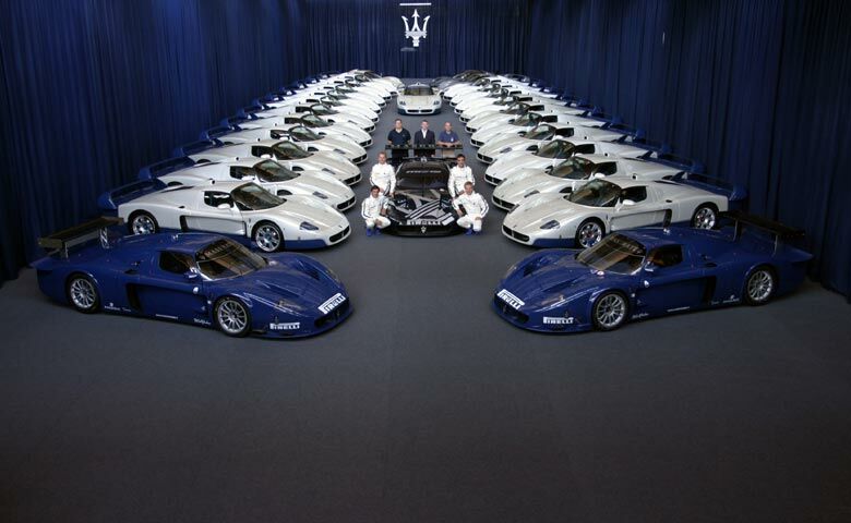 Maserati has presented to FIA (Federation Internationale Automobile) the 25 MC12 road version, ready to be delivered to customers, alongside three racing models: the one unveiled the last March at the Geneva Show and the couple that will make the debut in Imola for AF Corse