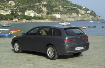The beautiful Alfa 156 Sportwagon has also been a huge sale success, and deservedly takes its place as the most stylish and exciting 'fastback' to emerge in the last decade