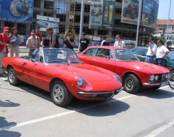 The Alfa Romeo Club of Serbia's most recent gathering was held in Novi Sad on 12th June and was attended by a number of Alfa Romeo owners, with the ranks being swelled by fans