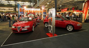 Alfa Romeo at the Daily Mail Ski & Snowboard Show