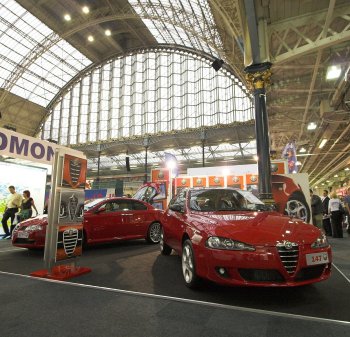 Alfa Romeo at the Daily Mail Ski & Snowboard Show