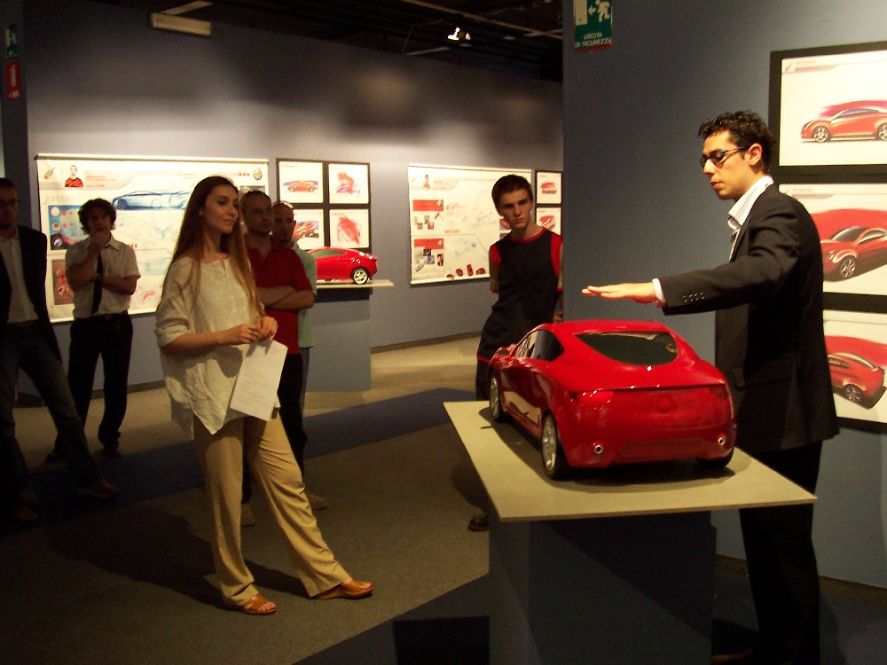 Through the study and the planning of a new coupe by Alfa Romeo and a new version of the famous Monster by Ducati, on Wednesday the Automobile Museum of Turin will host the exhibition Italian sportivity: the new generation taken presented by the Institute of Applied Arts and Design in Turin