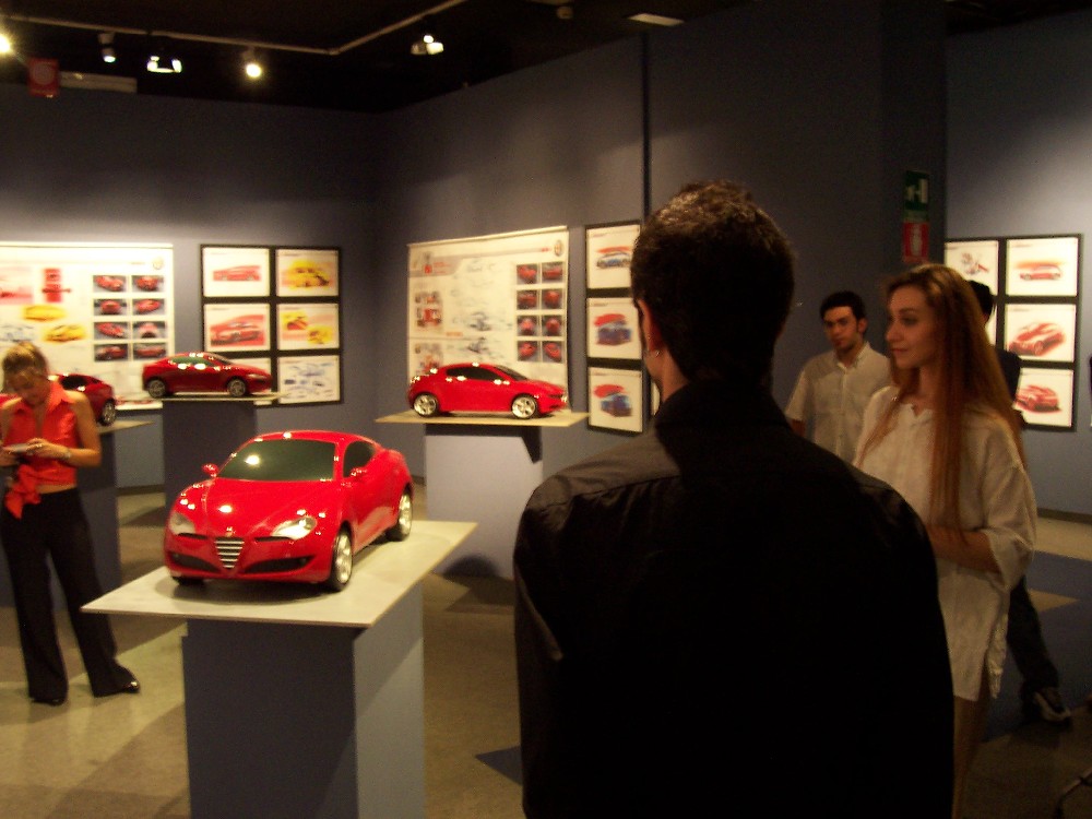 Through the study and the planning of a new coupe by Alfa Romeo and a new version of the famous Monster by Ducati, on Wednesday the Automobile Museum of Turin will host the exhibition Italian sportivity: the new generation taken presented by the Institute of Applied Arts and Design in Turin