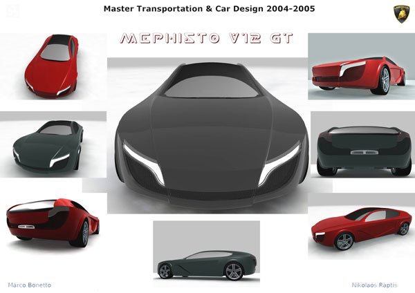 The students on the Scuola Politecnica di Design's masters course - in collaboration with Lamborghini - have recently had their work judged by Luc Donckerwolke and Walter De Silva