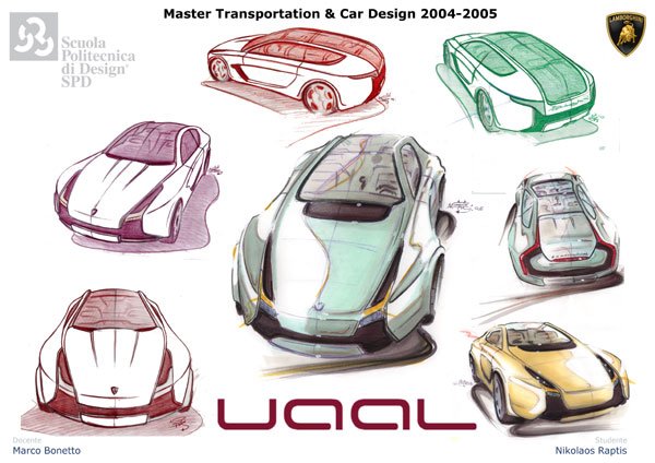 The students on the Scuola Politecnica di Design's masters course - in collaboration with Lamborghini - have recently had their work judged by Luc Donckerwolke and Walter De Silva