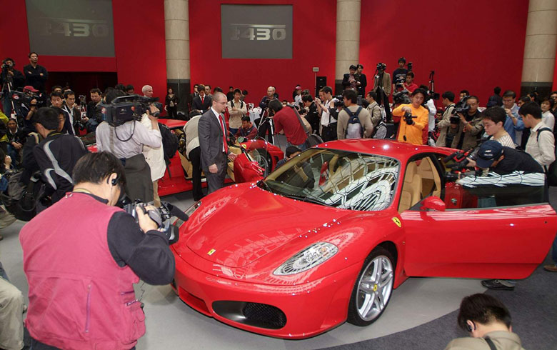 Ferrari F430 at the 2005 Auto Shanghai