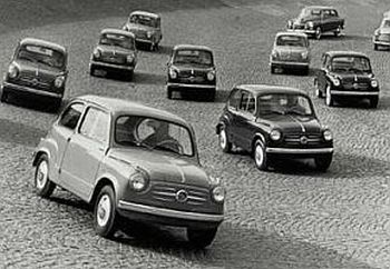 The Fiat 600 will celebrate its 50th anniversary when it takes centre 