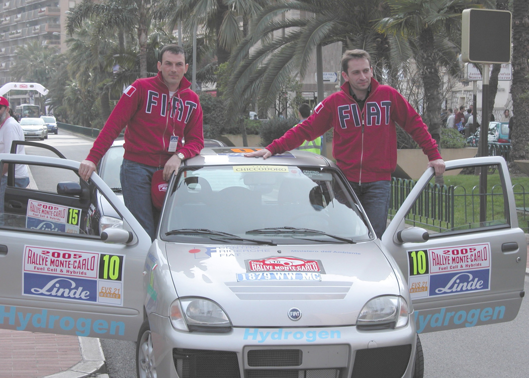 The Fiat Seicento Hydrogen prototype participated in the first reliability race for hydrogen-powered vehicles, coming 2nd among vehicles in its category (fuel cell) and taking 1st place among compressed hydrogen-powered vehicles. Final points took into account total fuel consumption, the fuel consumed to vehicle weight ratio and any penalties accumulated during the race.