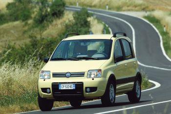 Fiat Panda 4x4 Climbing