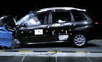 Fiat Croma Euro NCAP crash test