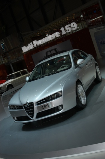 The hugely anticipated new Alfa Romeo 159 sedan, seen here on the occasion of its 'World Premiere' at the 75th Geneva Salon back in March, will be one of several important model introductions by Fiat's  'sporty'  brand  later  this  year