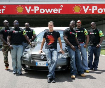 The Jamaican Olympic Bobsleigh team - who will be contesting next year's XX Winter Olympics to be held in Turin - are being sponsored and  supplied  transport  by  Fiat