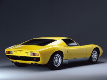 Lamborghini Miura on To Celebrate The 40th Anniversary Of The Miura Sportscar  Lamborghini
