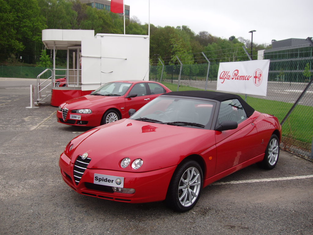 Alfa Romeo at the Auto Italia 2005 'Spring Italian Car Day' at Brooklands - 30th April 2005