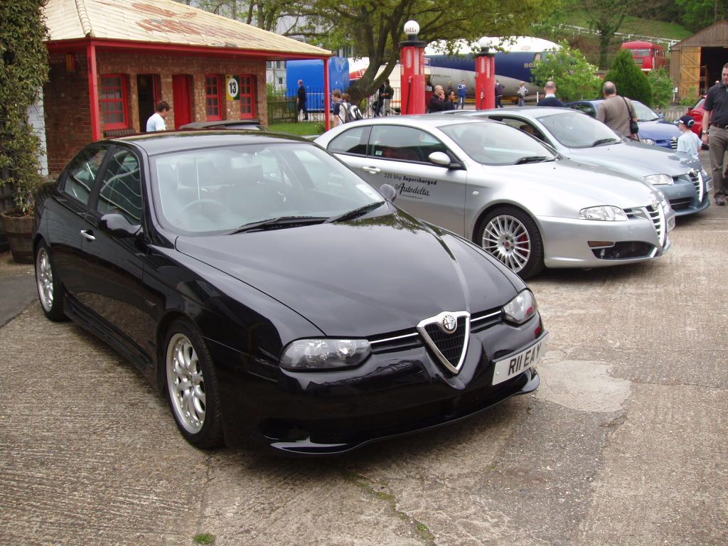 Autodelta at the Auto Italia 2005 'Italian Car Day' at Brooklands