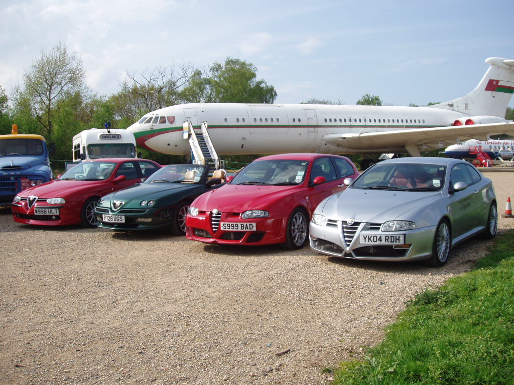 Autodelta at the Auto Italia 2005 'Italian Car Day' at Brooklands