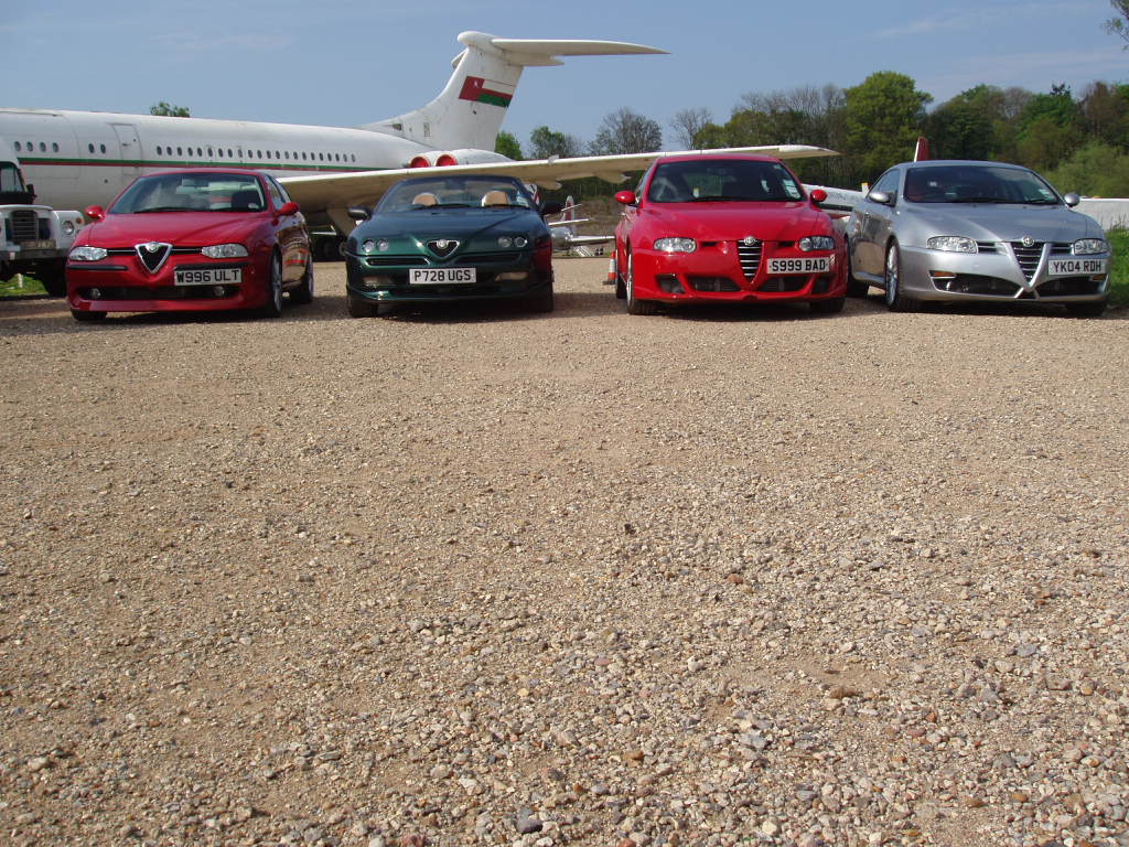 Autodelta at the Auto Italia 2005 'Italian Car Day' at Brooklands