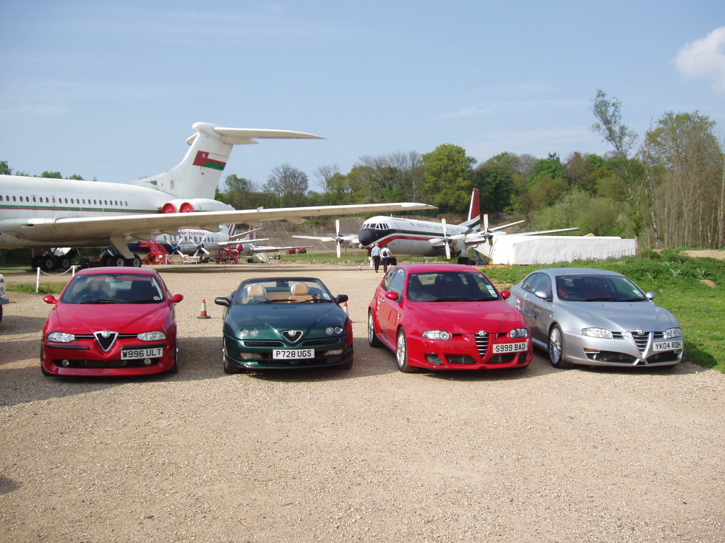 Autodelta at the Auto Italia 2005 'Italian Car Day' at Brooklands