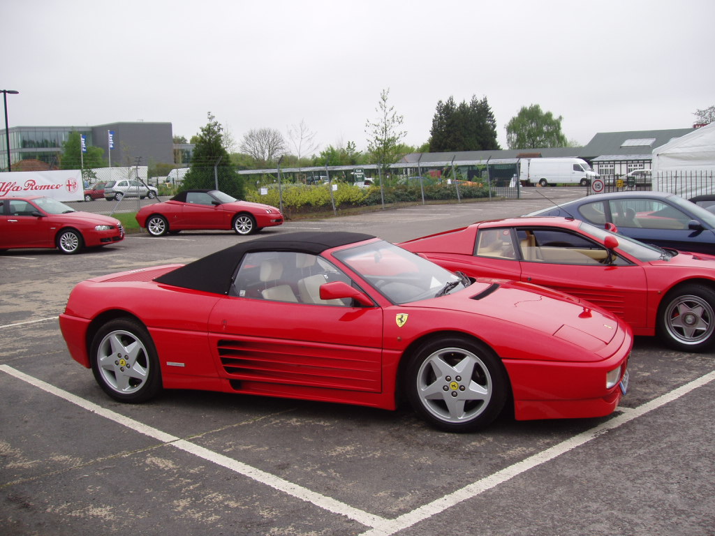 Ferrari at 2005 Auto Italia 'Spring Italian Car Day' at Brooklands